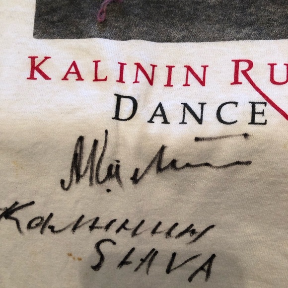 Autographed Kalinin Russian Gypsy Dance Theatre Nutcracker Shirt - Picture 5 of 14